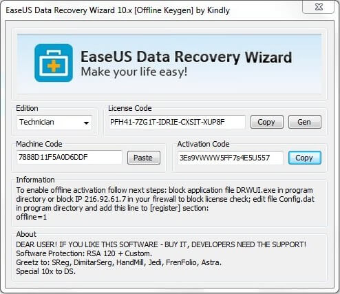 Easeus Data Recovery Wizard Professional 5.0.1 Full